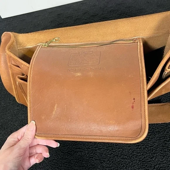 Vintage Coach Beekman 5266 Shoulder Bag Leather Messenger Briefcase Laptop - Picture 16 of 16